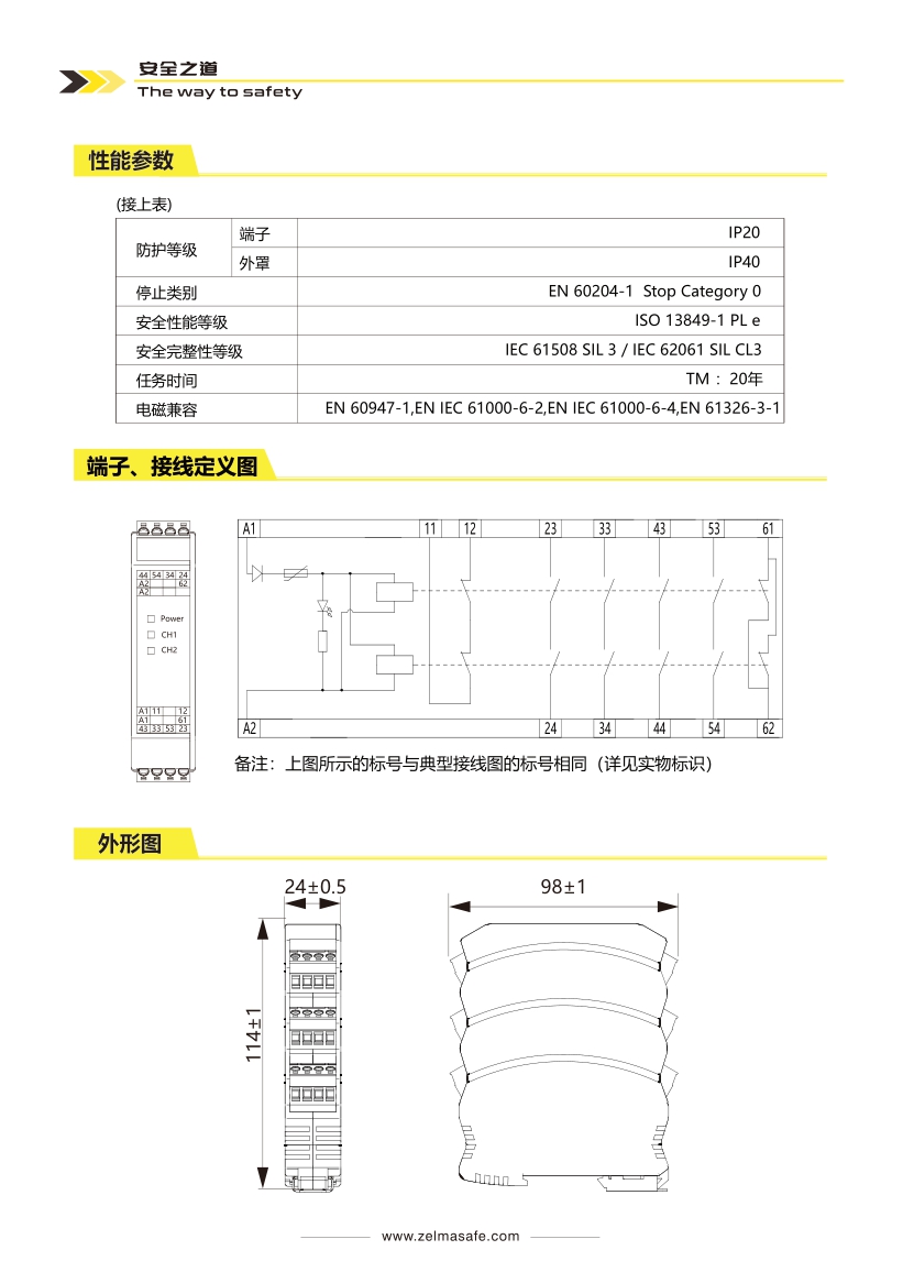 ZLM-A32.N-3安全继电器(图3)